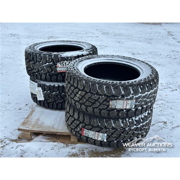 (4) LT 305/55R20 TIRES