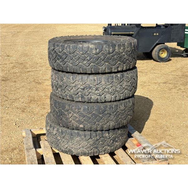 (4) WRANGLER DURATRAC 275/65R20 TIRES