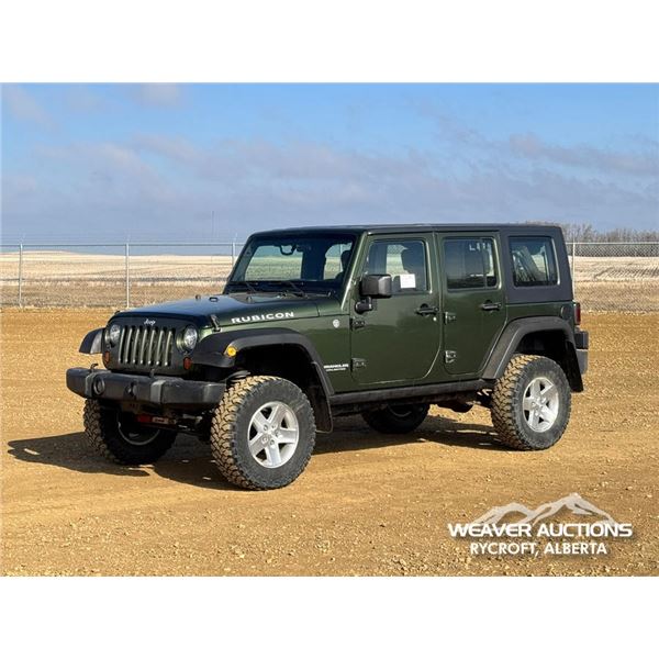 2007 JEEP WRANGLER UNLIMITED RUBICON 4 DOOR JEEP
