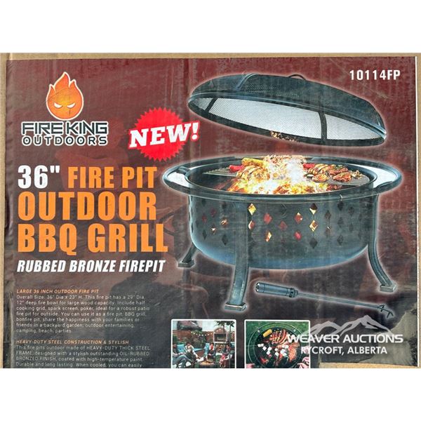 36 IN. OUTDOOR FIRE PIT