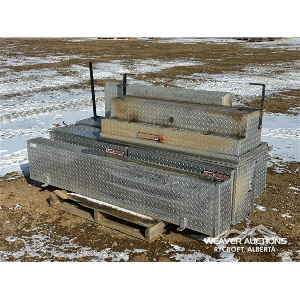 (5) WEATHERGUARD ALUMINUM TOOL BOXES