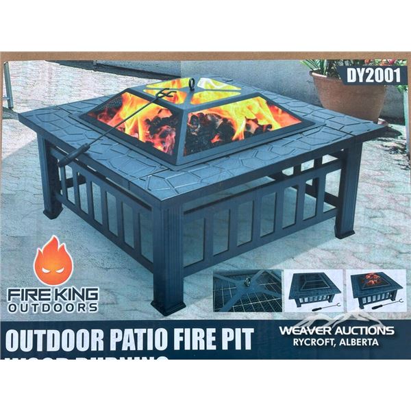 OUTDOOR PATIO FIRE PIT