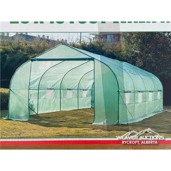 10 X 20 FT. WALK IN GREENHOUSE