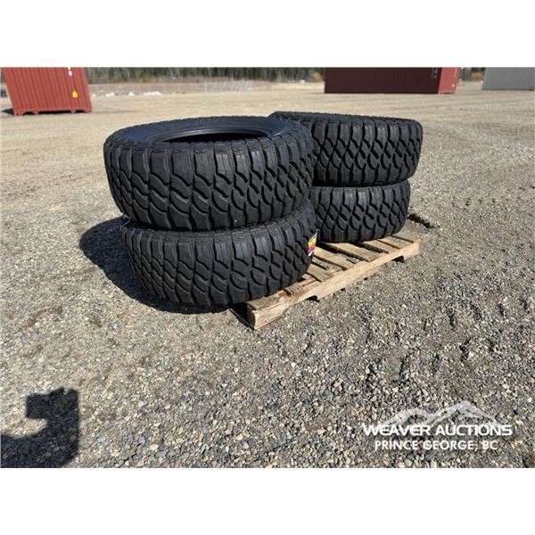 (4) GRIZZLY 37X13.5R20 LT TRUCK TIRES