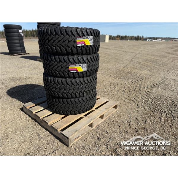 (4) GRIZZLY LT275/55R20 TRUCK TIRES