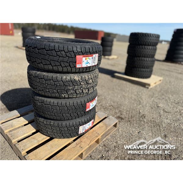 (4) MILEKING 235/60R18 TIRES