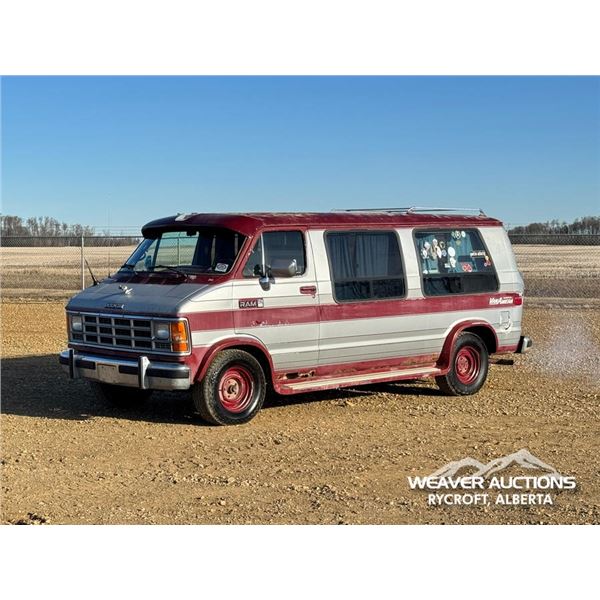 1988 DODGE RAM CAMPER VAN