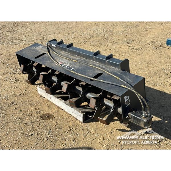 6 FT. SKID STEER ROTOTILLER ATTACHMENT