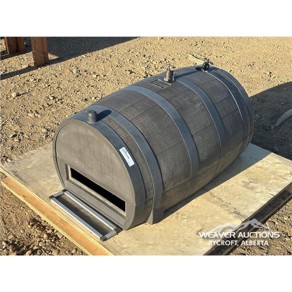 SOLAR RAIN BARREL