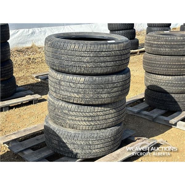 (4) BRIDGESTONE 275/50R22 TIRES
