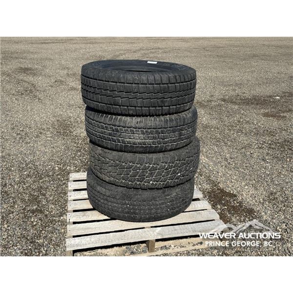 (4) 18 IN. TRUCK TIRES
