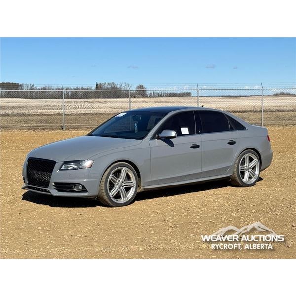 2011 AUDI S4 4-DOOR CAR