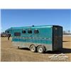 Image 4 : 1993 EAGLE IRON T/A 18 FT LIVESTOCK TRAILER
