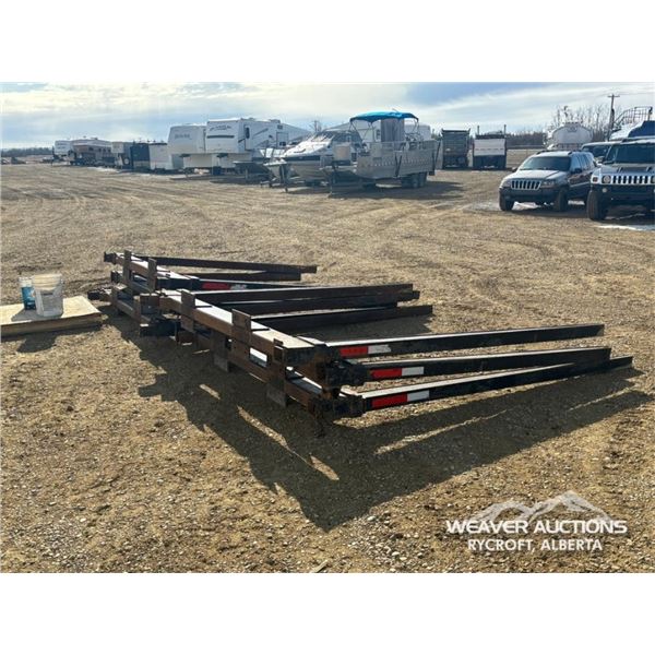 (6) 8 FT. 6 IN. LOG BUNKS
