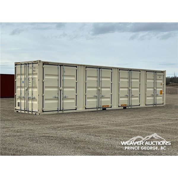 2025 8X40 FT. FULL OPEN SIDE SHIPPING CONTAINER