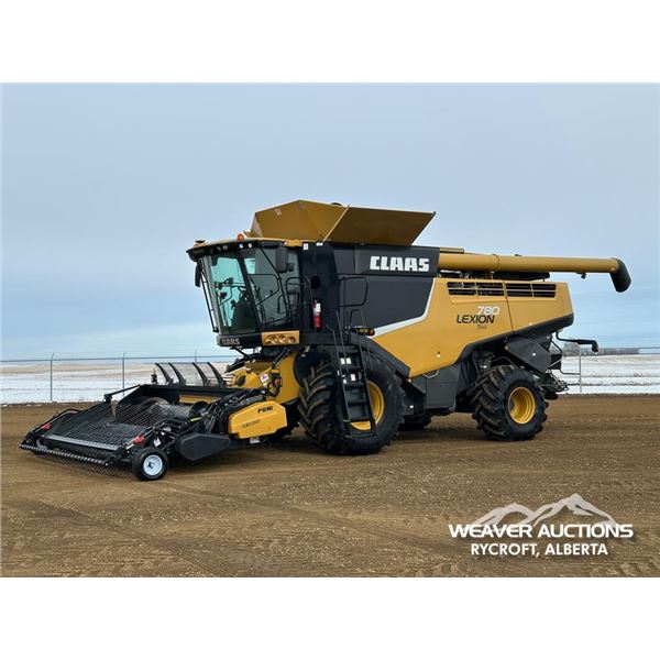 2014 CLAAS LEXION 780 COMBINE HARVESTER
