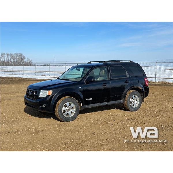 2008 Ford Escape Sports Utility Vehicle