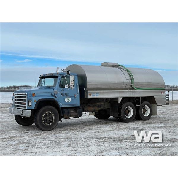 1988 IHC F1954 T/A Water Truck