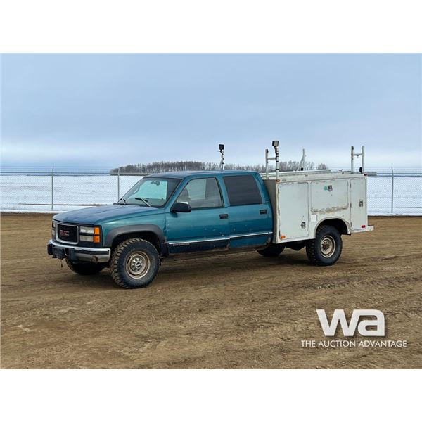 1998 GMC Sierra Crew Cab Service Truck