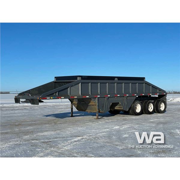 1989 Arne's Tridem Bottom Dump Trailer