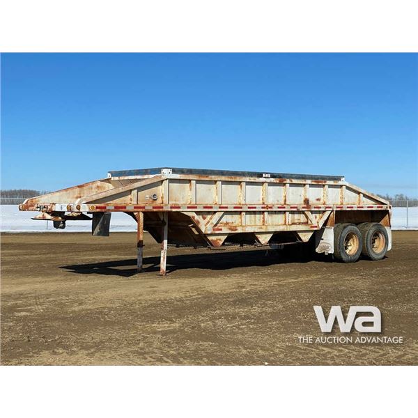 1989 Decap 35 FT. T/A Bottom Dump Gravel Trailer