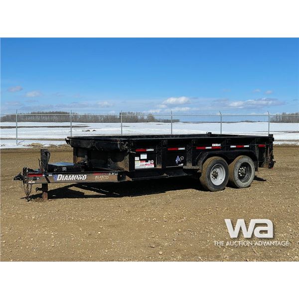 2018 Road Clipper Diamond C 14 FT T/A Dump Trailer