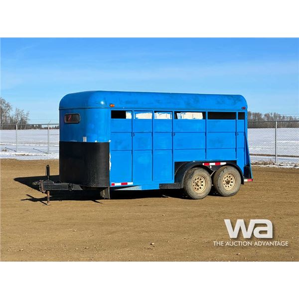 1991 Jackson 3 Horse Angle Haul Trailer