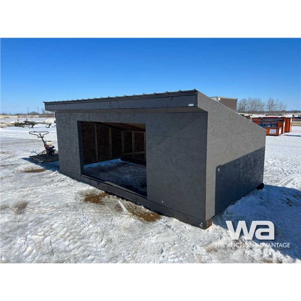 8X16 FT. Calf Shelter on Skids