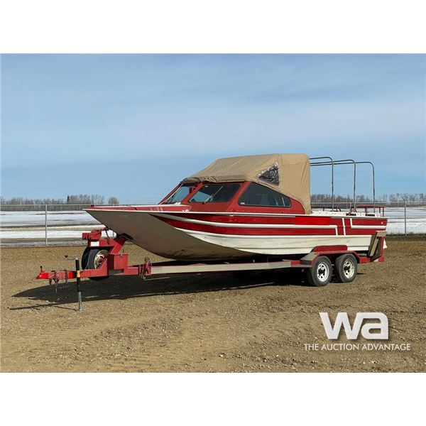 1987 Jet Craft 25 FT. Riverboat