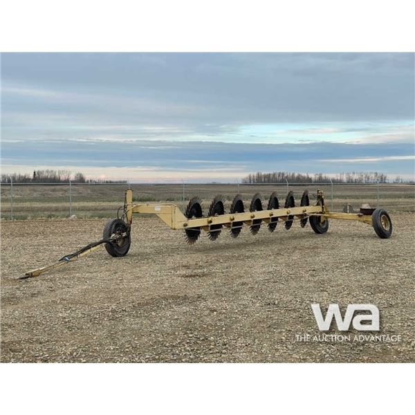 Sureway 7 Wheel Root Rake