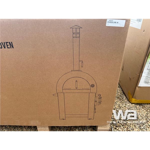 Wood Fired Stainless Steel Pizza Oven