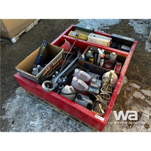 Wrenches, Pry Bars, Lubes & Books