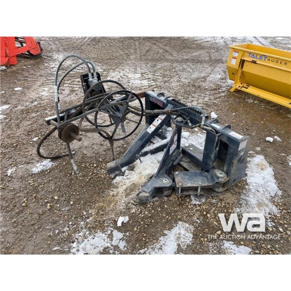 Virnig HYD. Post Puller & Wire Roller