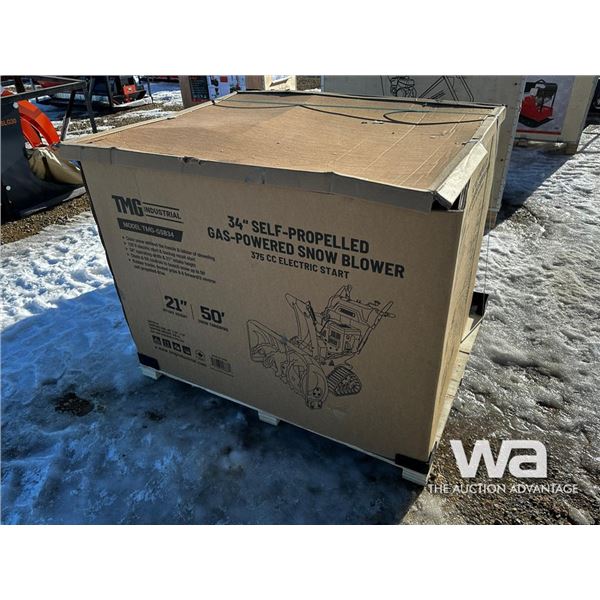 TMG 34 IN. Self-Propelled Gas-Powered Snow Blower