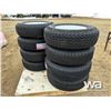 Image 2 : (8) Grizzly ST225/75R15 Trailer Tires & Rims