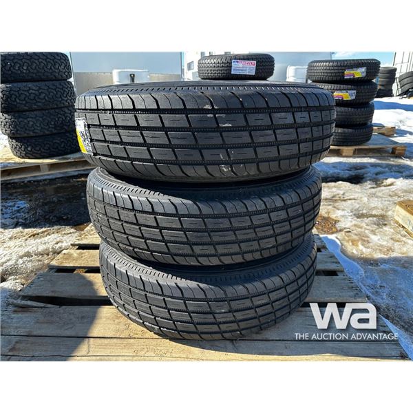 (3) Grizzly ST235/80R16 Trailer Tires & Rims