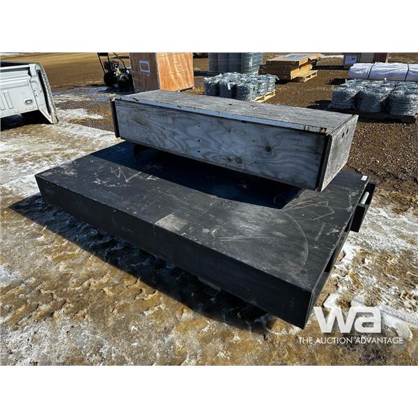 78 X 48 IN. Wood Rat Pack Tool Box