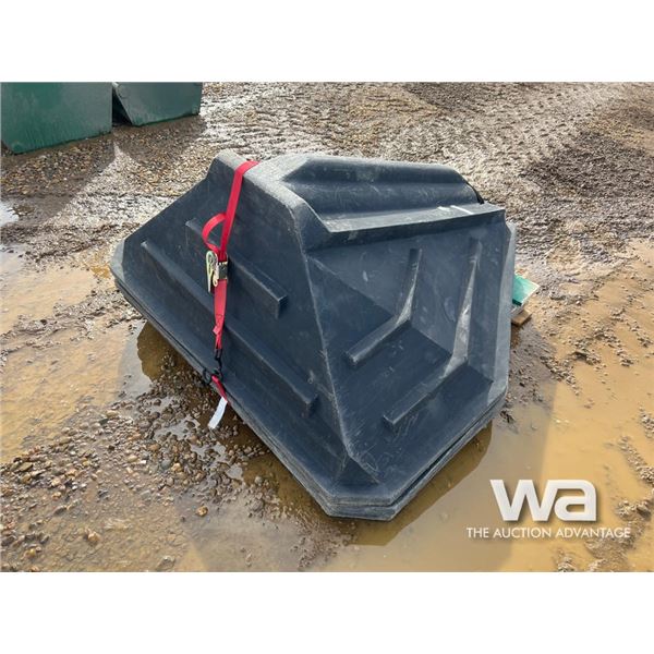 (4) Grain Auger Hoppers