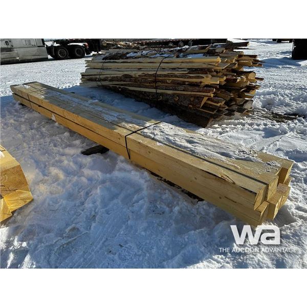 (8) 6X6X20 FT. Spruce Lumber
