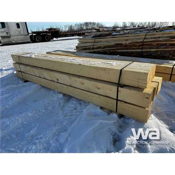 (8) 8X8X12 FT. Spruce Lumber