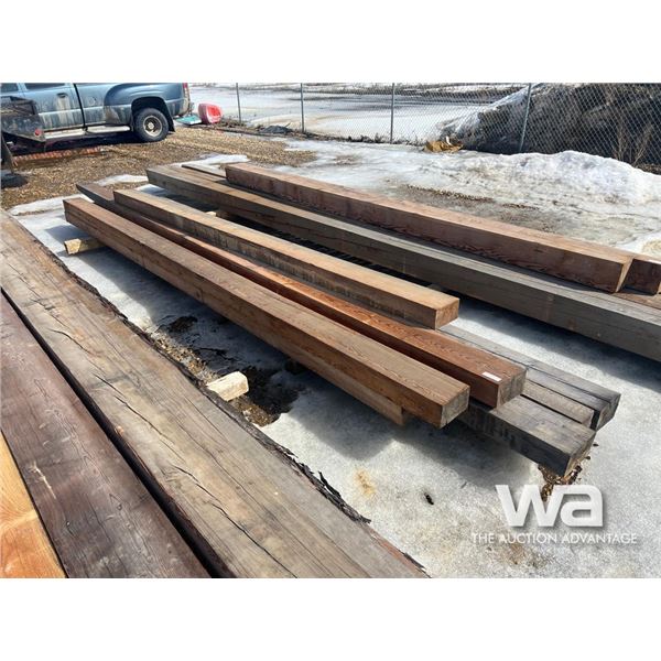 (8) 5X8X11-18 FT. Fir Timbers