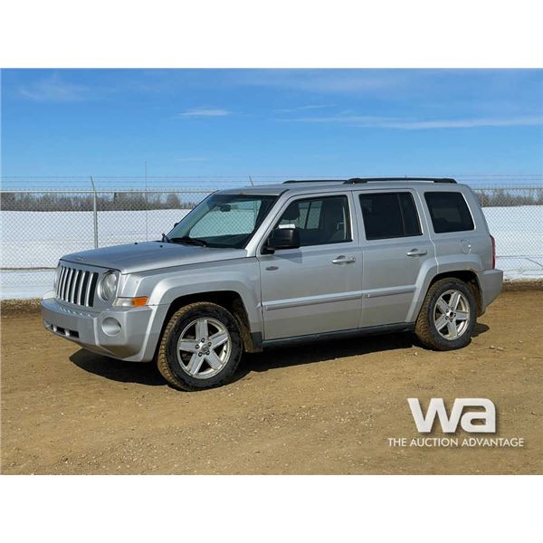 2010 Jeep Patriot 4 Door Sports Utility Vehicle
