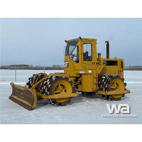 1975 Caterpillar 815B Padfoot Compactor