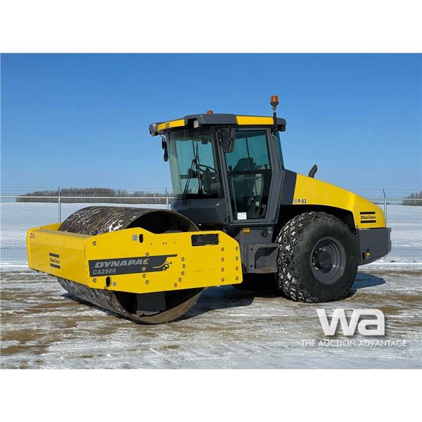 2015 Dynapac CA2500D Vibratory Packer