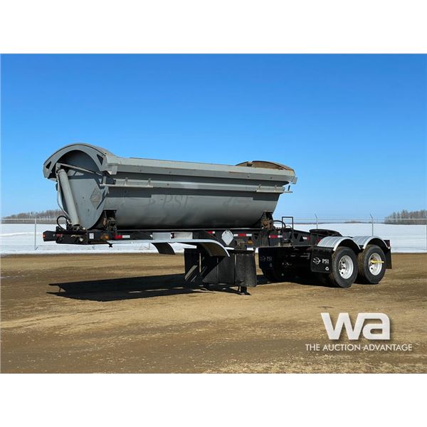 2002 Midland TW2500 T/A Lead Side Dump Trailer