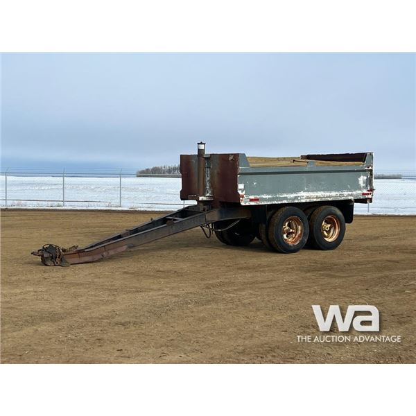 T/A Pup Dump Trailer