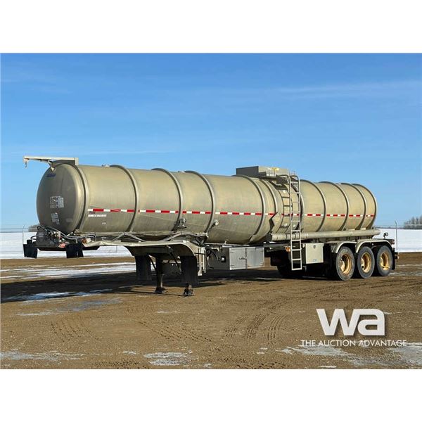 2012 Brenner Tridem 8,820 Gallon Tank Trailer