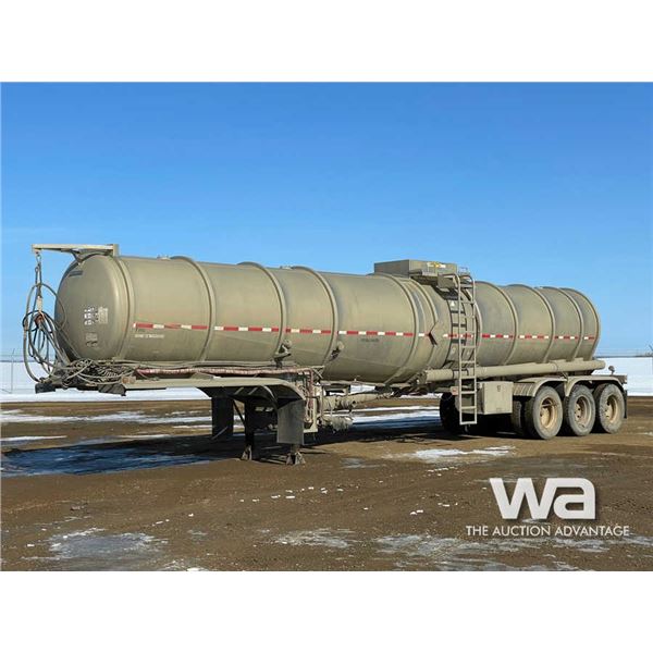 2012 Brenner Tridem 8,820 Gallon Tank Trailer