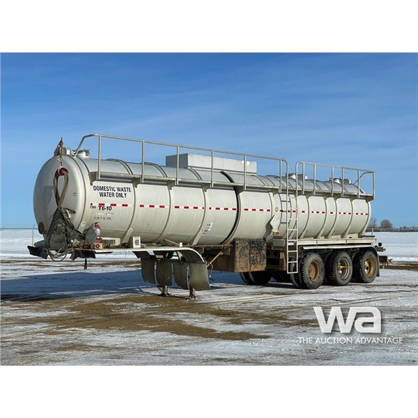 2008 Heil 10,000 Gallon Tridem Tank Trailer