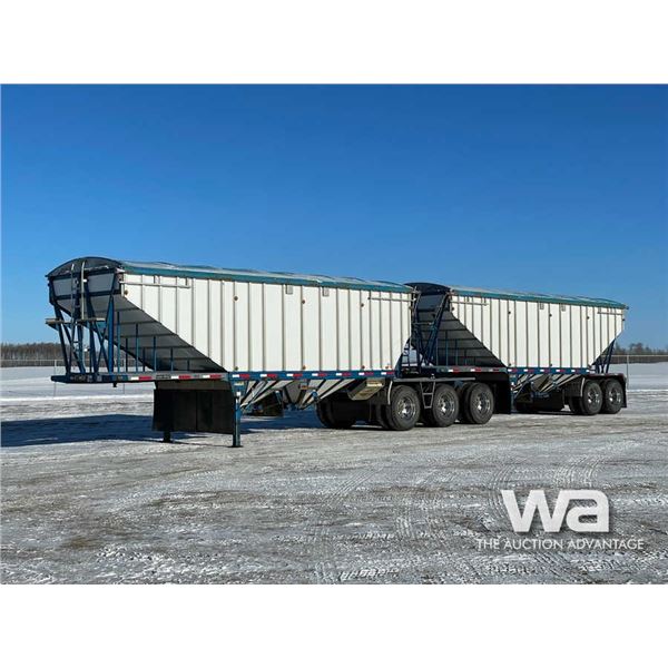2008 Lode King Super B-Train Grain Trailers